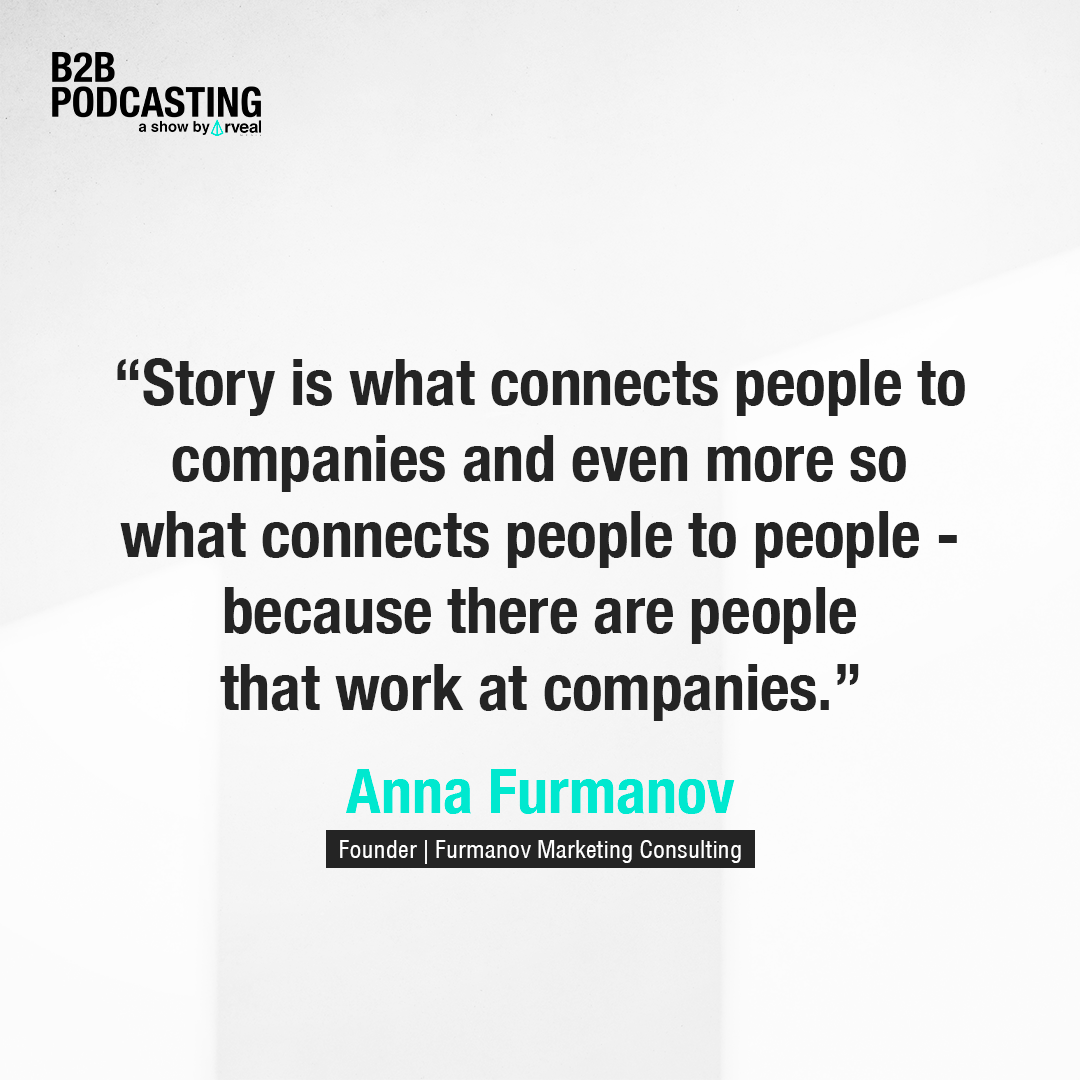 210501_RM_B2BP_Ep_Why you need to treat your startup like a media powerhouse - with Anna Furmanov_QG3