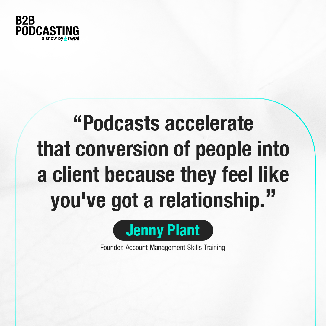210501_RM_B2BP_Ep_Becoming a Known Expert in Account Growth through a B2B Podcast - with Jenny Plant_QG3